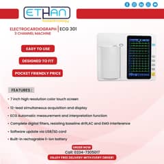 ECG Machine / ECG 301 for sale ECG Machines in pakistan