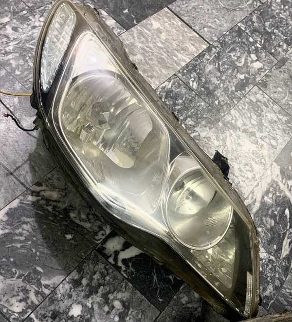 Honda Civic Reborn front lights 2006 to 2013 10/8.5 condition 2