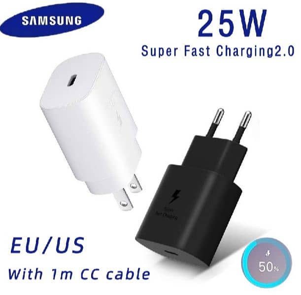 Samsung 25 watt Superfast Charger 0