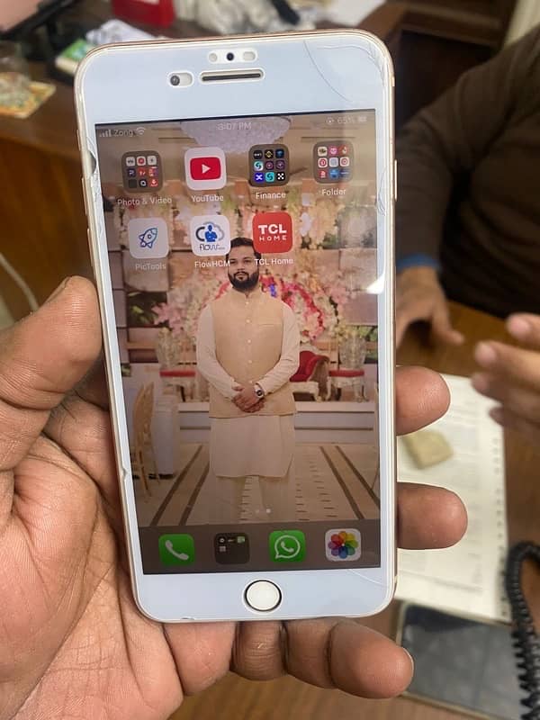 I phone 8 plus  PTA Approved ( 256 gb) 2