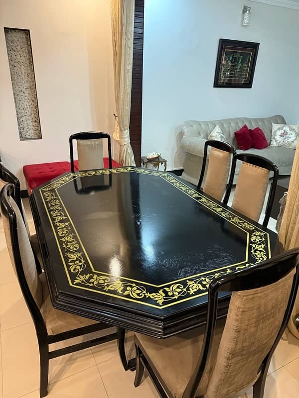 Dinning Table Six Seater 2