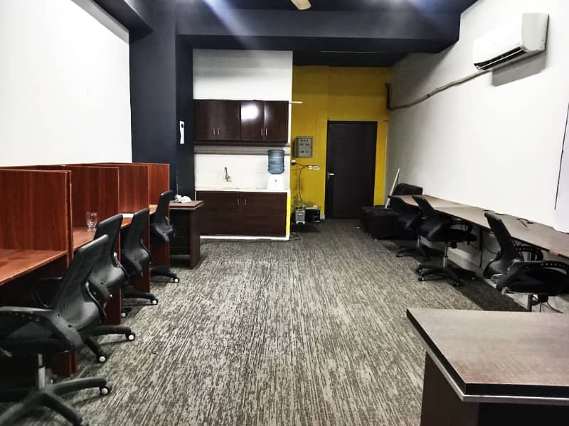 600 sqft Fully Furnished Office Main Boulevard Gulberg Original Pics Attached 3