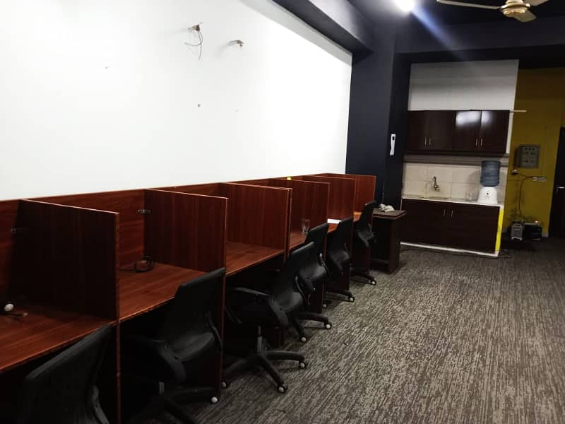 600 sqft Fully Furnished Office Main Boulevard Gulberg Original Pics Attached 7