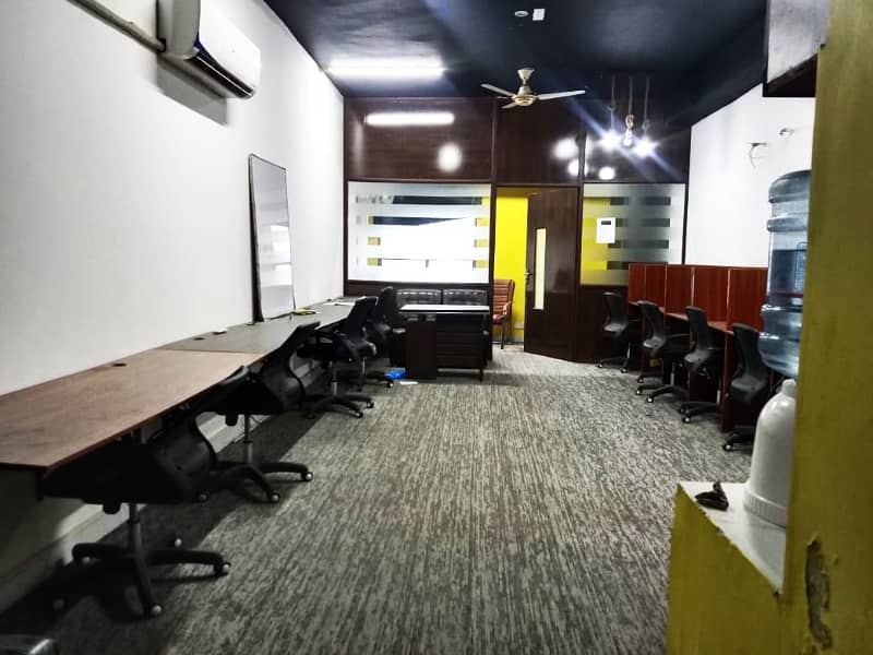 600 sqft Fully Furnished Office Main Boulevard Gulberg Original Pics Attached 8