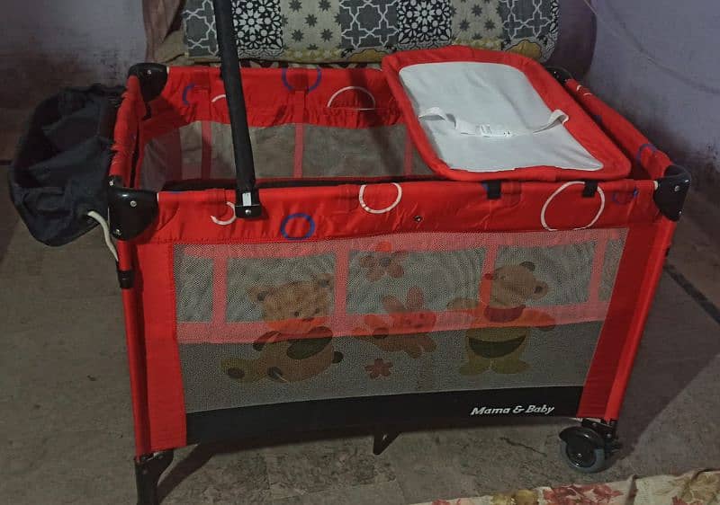 PORTABLE BABY COT FOR SALE 1