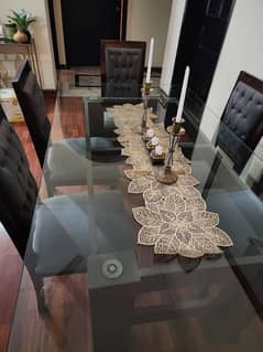 6 Seater Dining Table Set