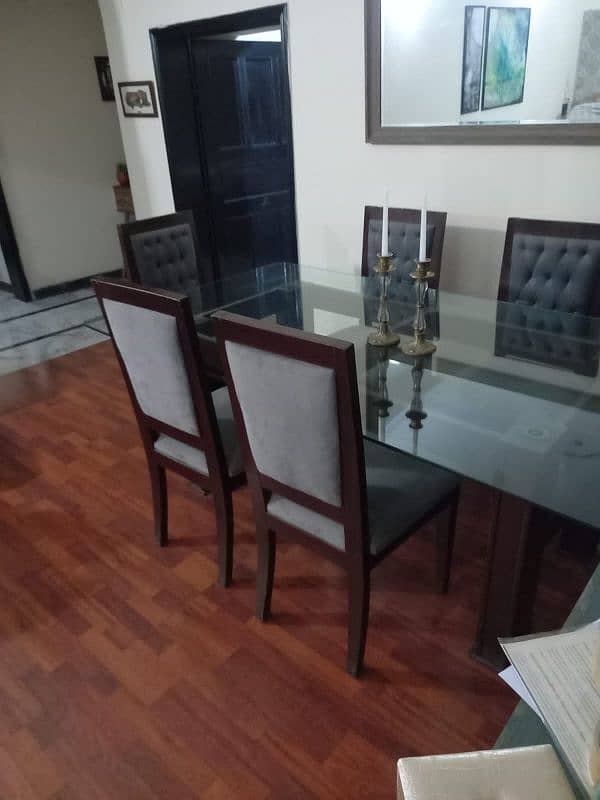 6 Seater Dining Table Set 1