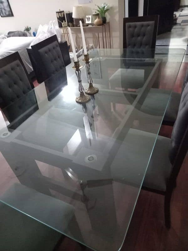 6 Seater Dining Table Set 3