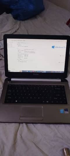 Haier laptop Cor i3 4th generation