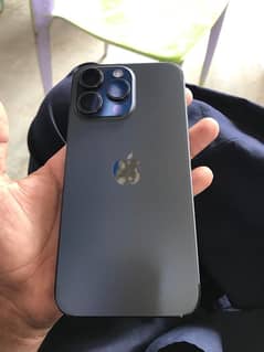 iPhone 15 pro max with box JV BLACK 10/10