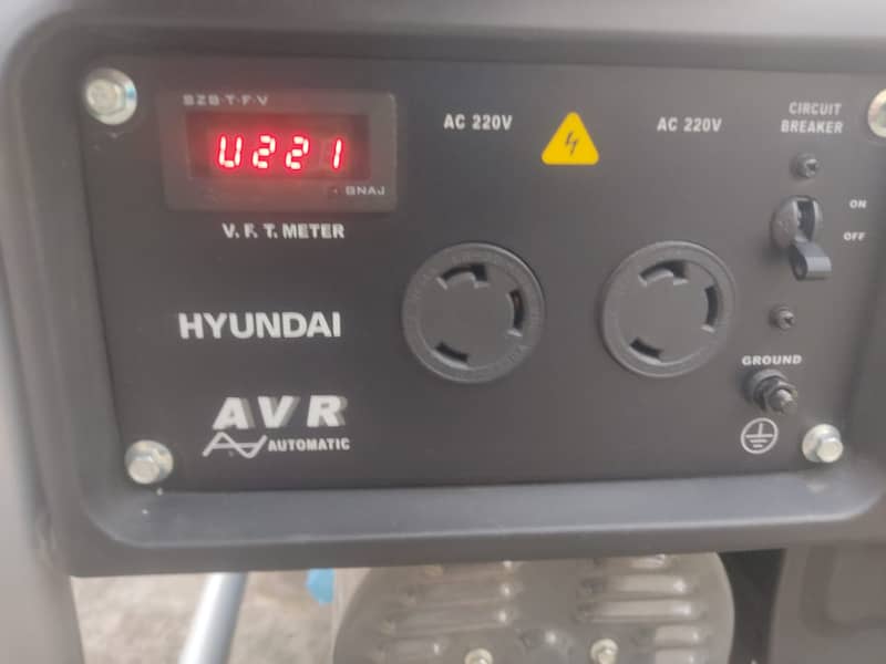 Hyundai Portable Generator HGS3500 3KVA 8