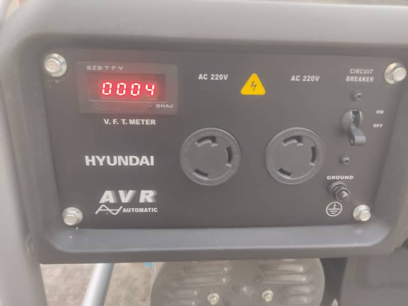 Hyundai Portable Generator HGS3500 3KVA 10