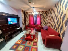 2bed funished luxury apartment for rent in soan garden markaz