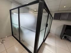 office glass cabin for sell