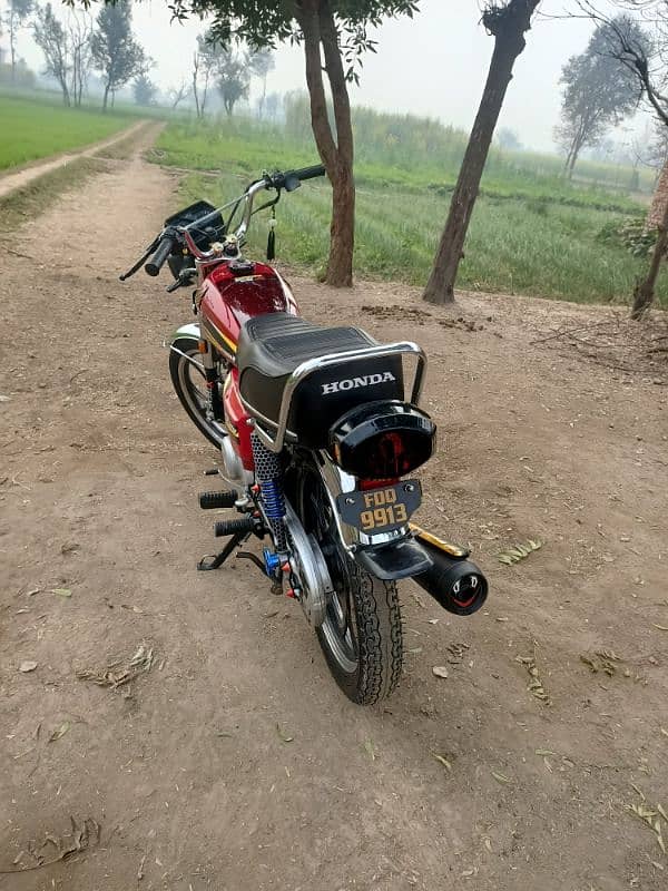 honda 125 brand new condition 7