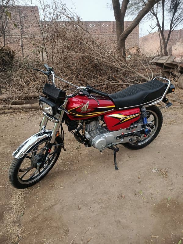 honda 125 brand new condition 8