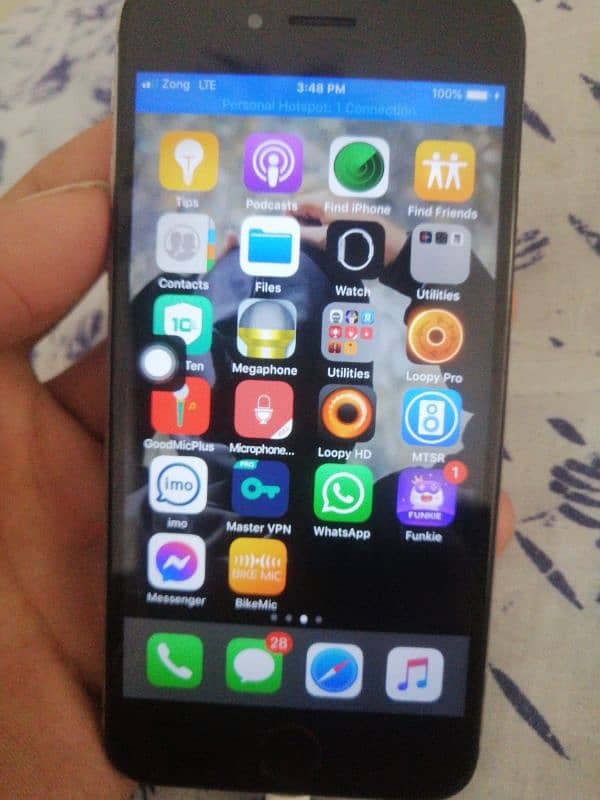 iphone 6 with full setting all socail media 0