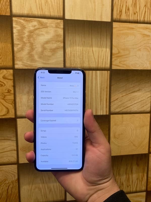 iPhone 11 Pro Max (100% Genuine Health) 512Gb 3