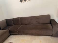 L shape sofa