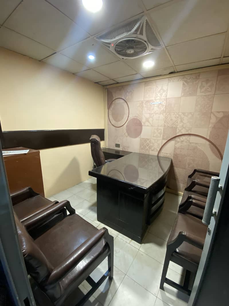 SHOP AVAILABLE FOR RENT FULLY FURNISHED ( BEST FOR OFFICE USED) OPPOSITE TO PIA GARDEN 3