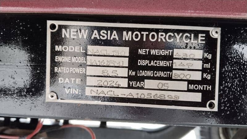 new Asia 150 CC 10