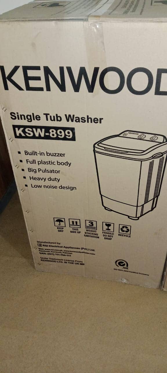 kenwood washing machine & Homeage dryer 10 kg for sale 0