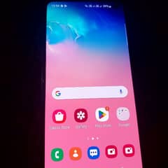 Samsung s10. E dual sim with box 10.10 condition dual pta approved