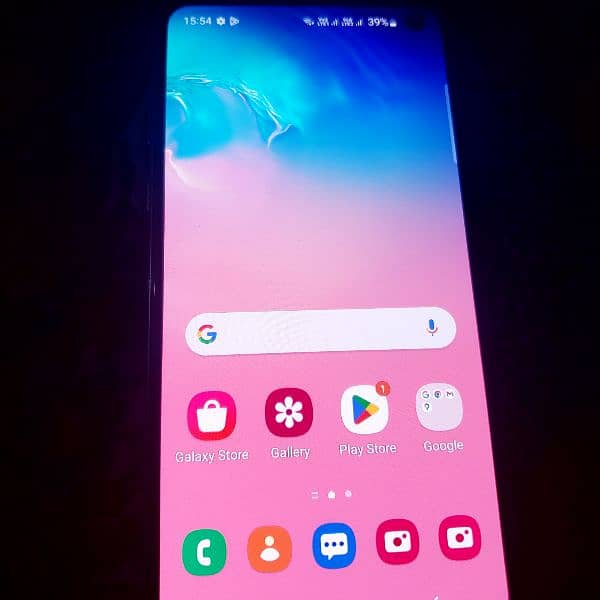 Samsung s10. E dual sim with box 10.10 condition dual pta approved 1