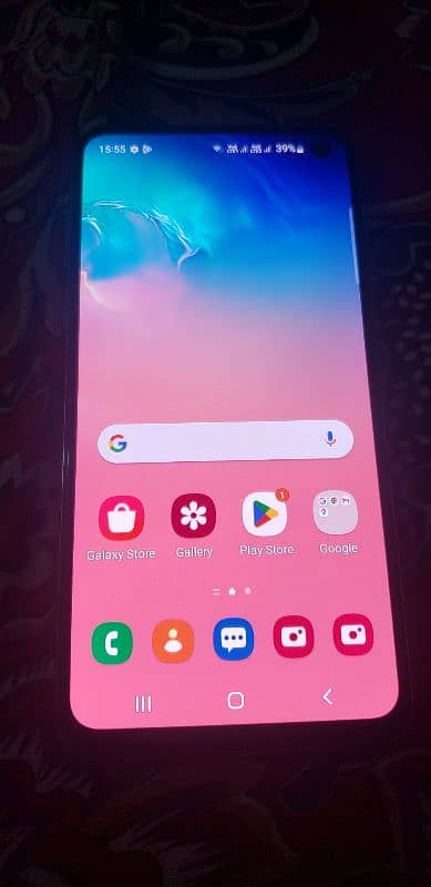 Samsung s10. E dual sim with box 10.10 condition dual pta approved 3