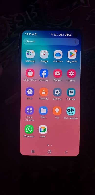 Samsung s10. E dual sim with box 10.10 condition dual pta approved 9