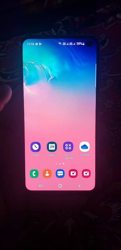 Samsung s10. E dual sim with box 10.10 condition dual pta approved 11