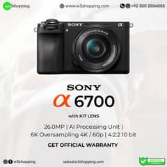 Sony A6700 Mirrorless Camera