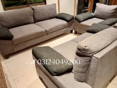 slightly used sofa set 3 2 1 seater call 03124049200