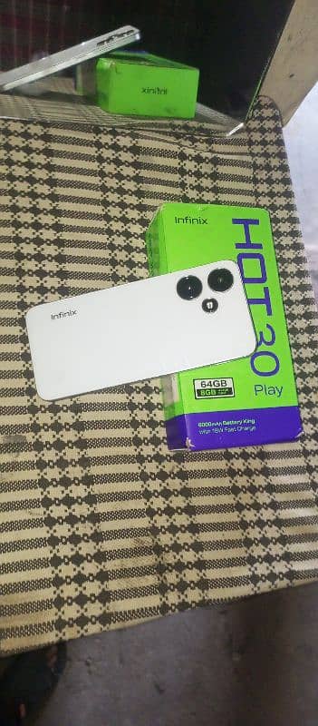 infinix hot 30 play box and set 0