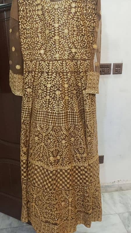 wedding wear item in Chocolate brown color 1