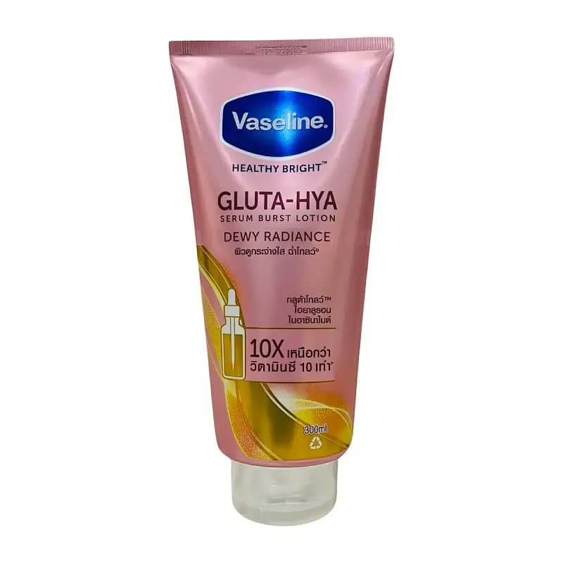 Vaseline Healthy Bright Gluta-HYA Serum Burst Lotion Dewy Radiance 300 0