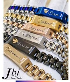 CUSTOMIZED* *ROLEX*BRACELET**CUSTOMIZE NAME ROLEX BRACELET*