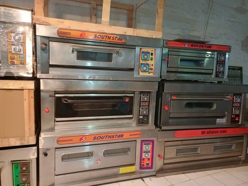 Used seven star pizza oven importad 4 large pizza capacity 52" 8