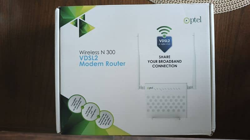 Ptcl Vdsl N300 modem 5