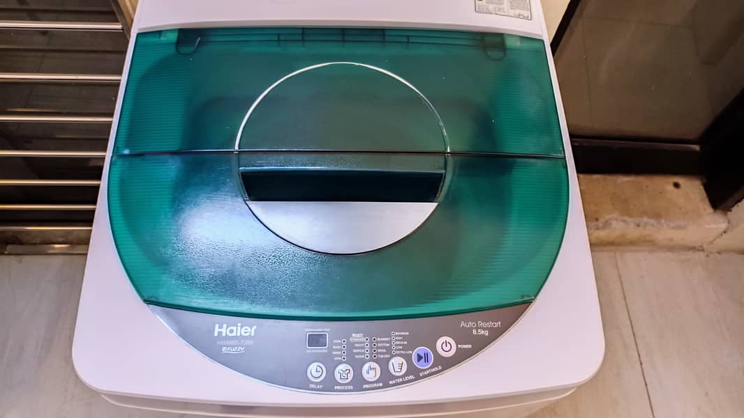 Haier 8.5 kg Like New with warranty Automatic Washing Machine Sale 6