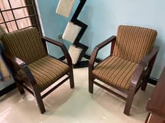 Chairs made of shesham & pine  wood