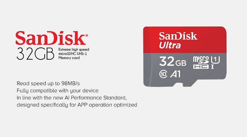 SANDISK MEMORY CARD 4