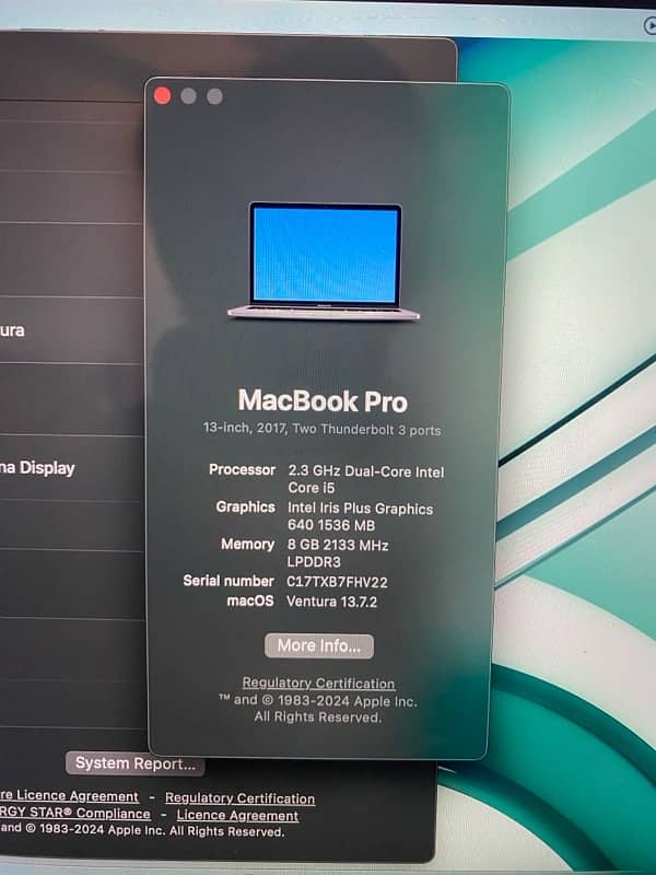 macbook pro 2017 2