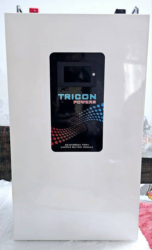 TRICON LITHIUM 24V-280AH available with 0