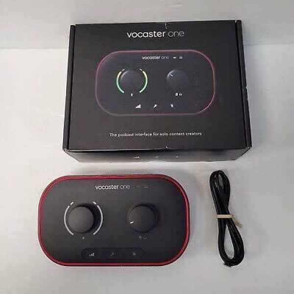 Focusrite Vocaster One Audio interface 0