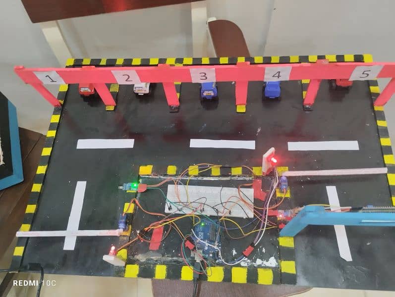 Arduino Uno Car parking system 0