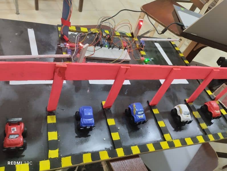 Arduino Uno Car parking system 2