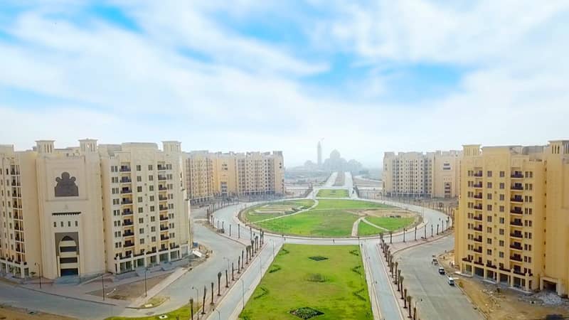 READY TO MOVE 1100sq ft 2Bed Lounge Flat Available FOR SALE in Bahria Heights 10