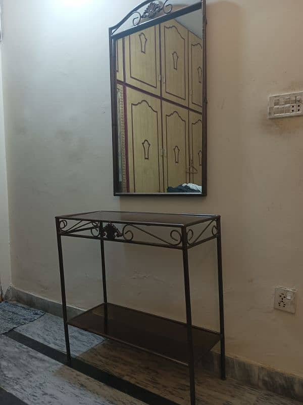 Iron Rectangle Console Mirror 5