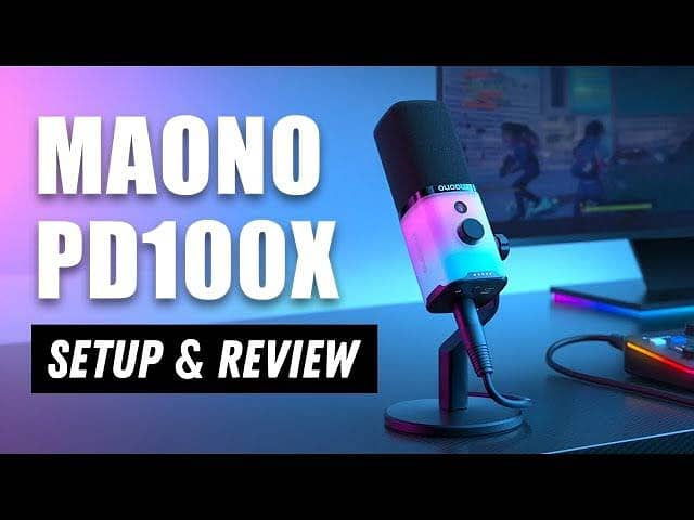 Microphones | Maono PD100U USB Dynamic Microphone | USB Microphones | 2